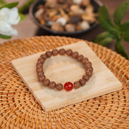 【Goose Pear Tent】Traditional Chinese Medicine Bracelet with Aromatic Beads Ancient Techniques Hand-Held Bracelet with Aromatic Beads Natural Herbal Ancient