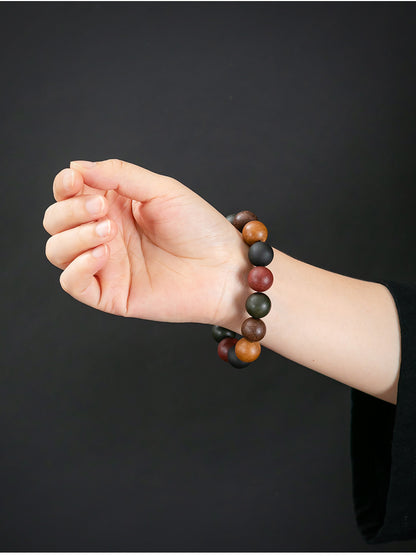 Traditional Five-Ingredient Incense Bead Bracelet Long-Lasting Herbal Fragrance Handheld Prayer Beads Chinese Herbal Medicine Cultural Play Buddha Beads Car Hanging Accessories